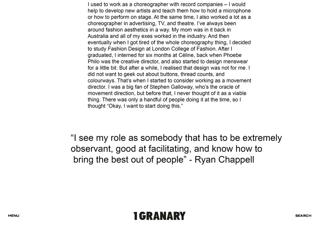 1Granary - © Ryan Chappell