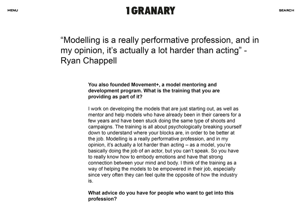 1Granary - © Ryan Chappell