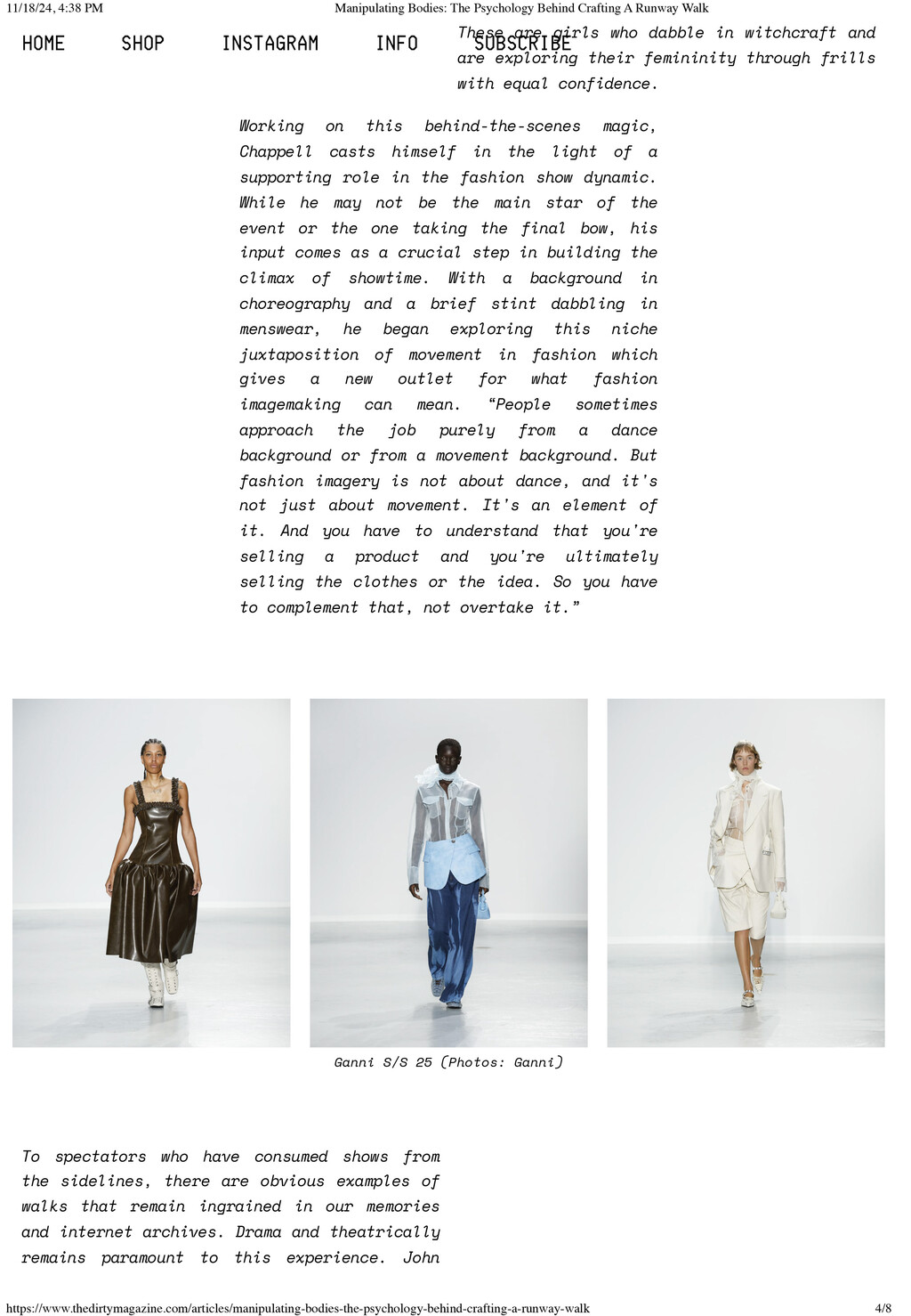 Dirty Magazine - © Ryan Chappell