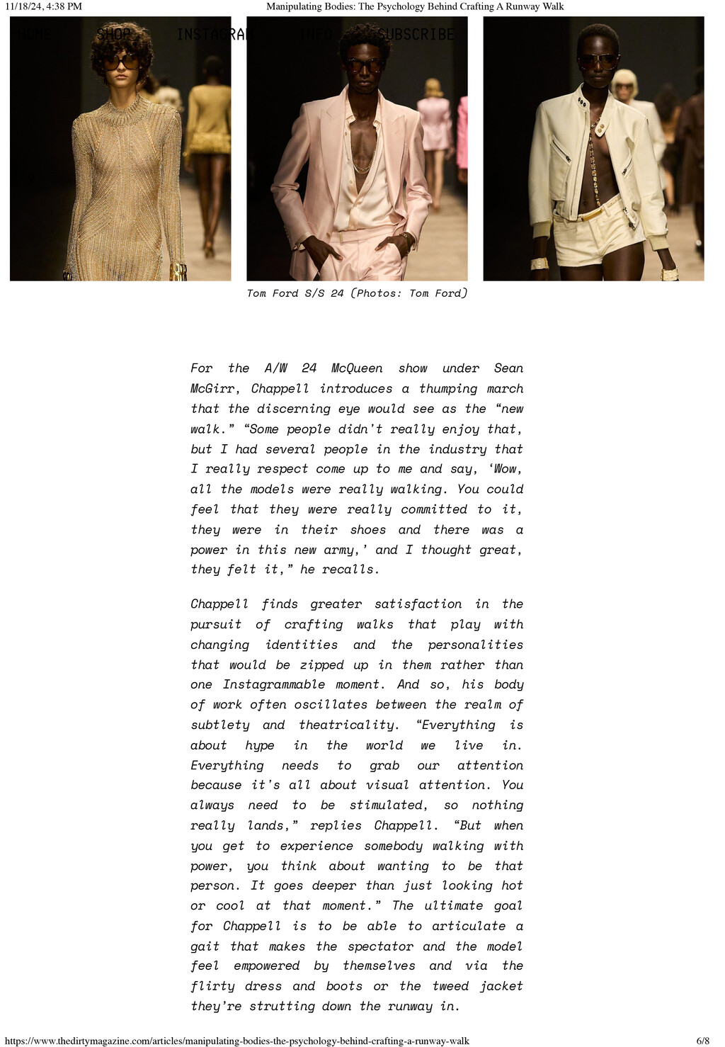 Dirty Magazine - © Ryan Chappell