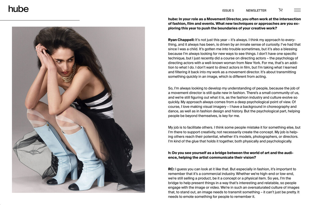Hube Magazine - © Ryan Chappell