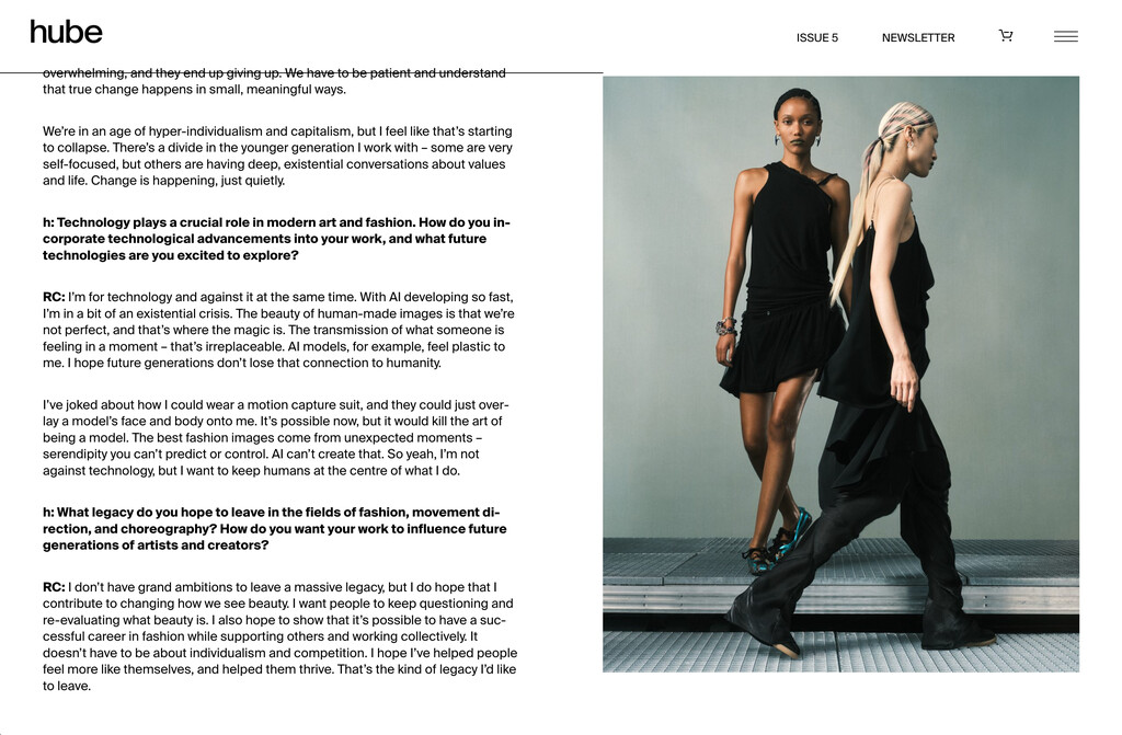 Hube Magazine - © Ryan Chappell