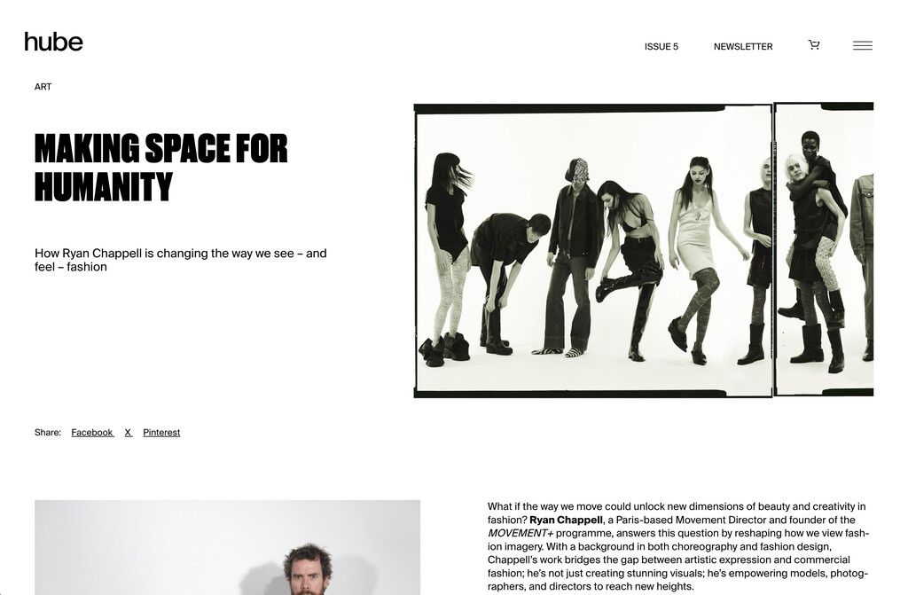 Hube Magazine - © Ryan Chappell