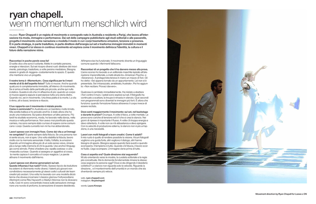 Schön Magazine - © Ryan Chappell