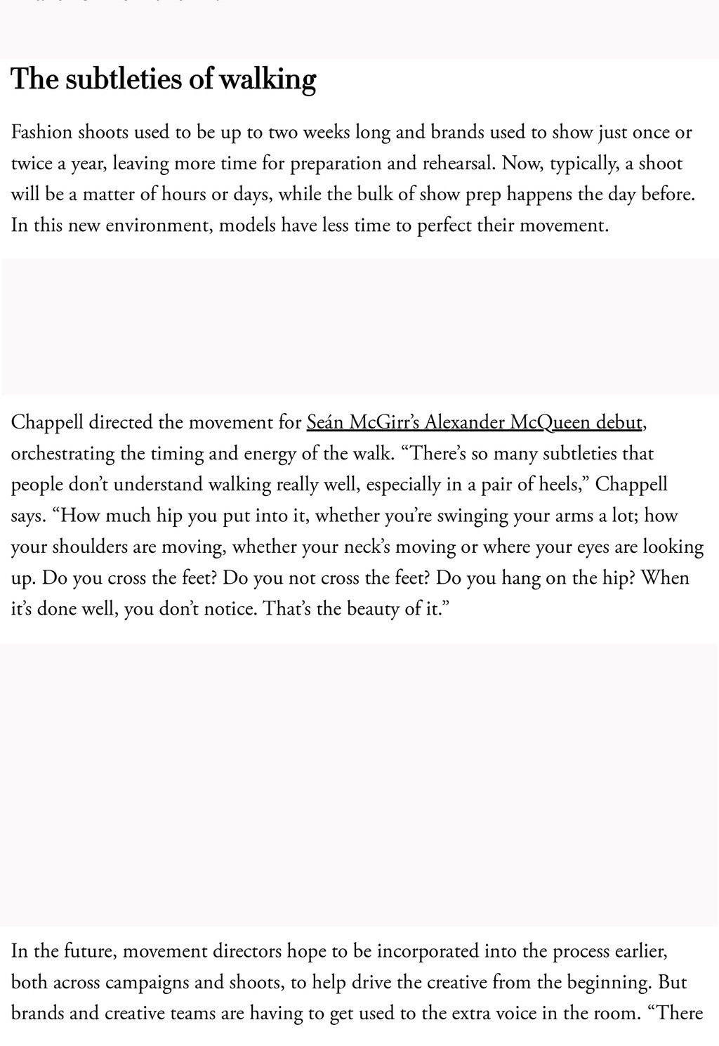 Vogue March 2024 - © Ryan Chappell